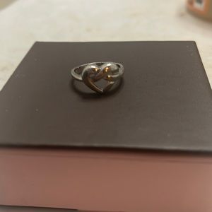 Heart ring size 7